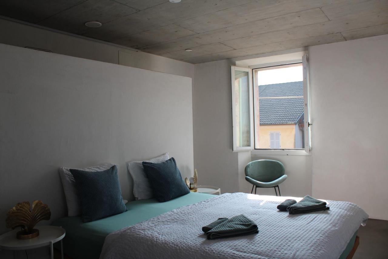 Casa Vino E Birra Aparthotel Osogna ภายนอก รูปภาพ