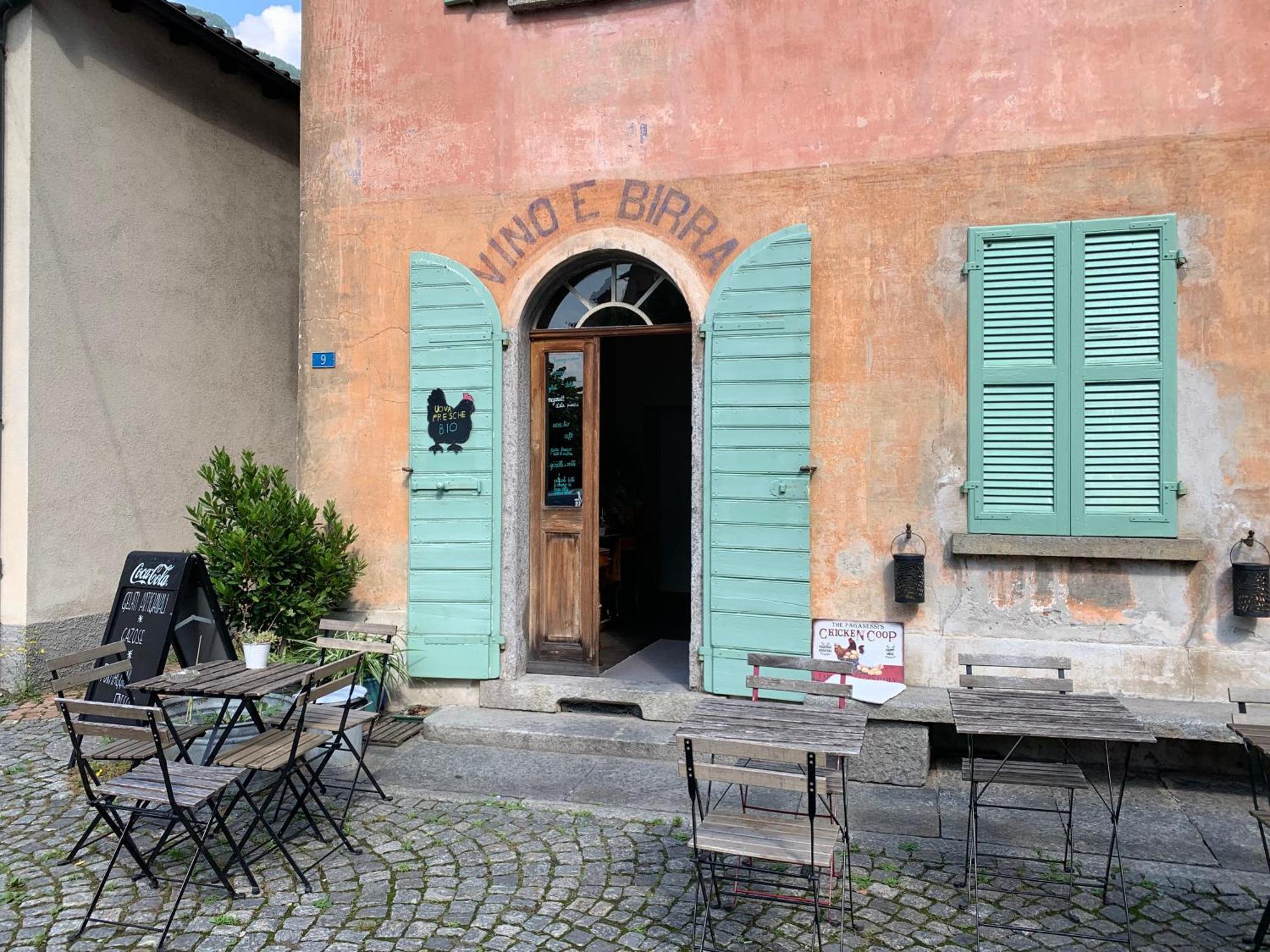 Casa Vino E Birra Aparthotel Osogna ภายนอก รูปภาพ